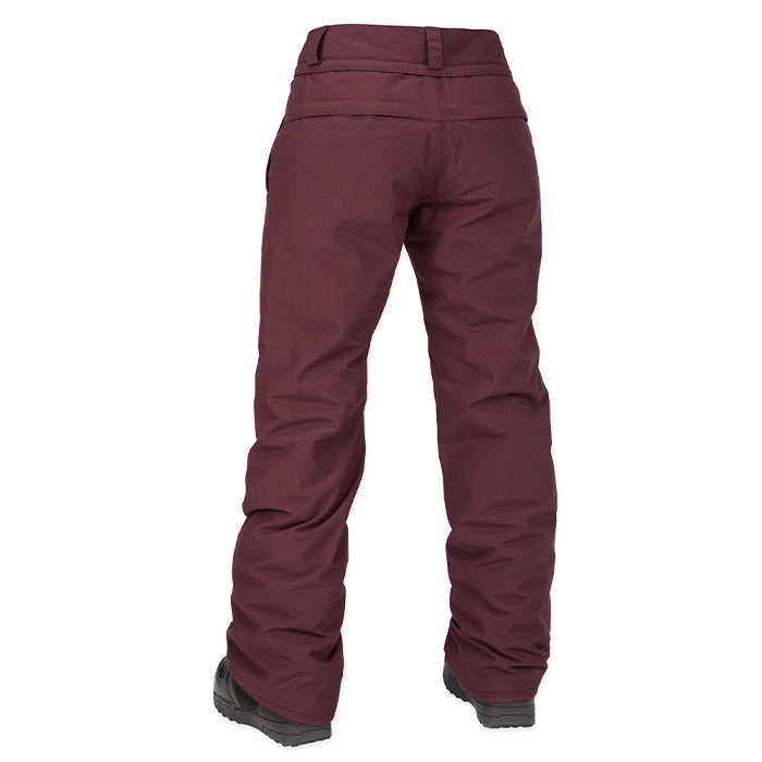 ボルコム スノーボード ウェア パンツ VOLCOM WOMENS FROCHICKIE INSULATED PANTS Burgundy レディース 24-25 日本正規品