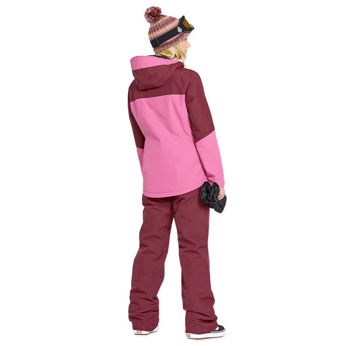 ボルコム スノーボード ウェア パンツ VOLCOM WOMENS FROCHICKIE INSULATED PANTS Burgundy レディース 24-25 日本正規品