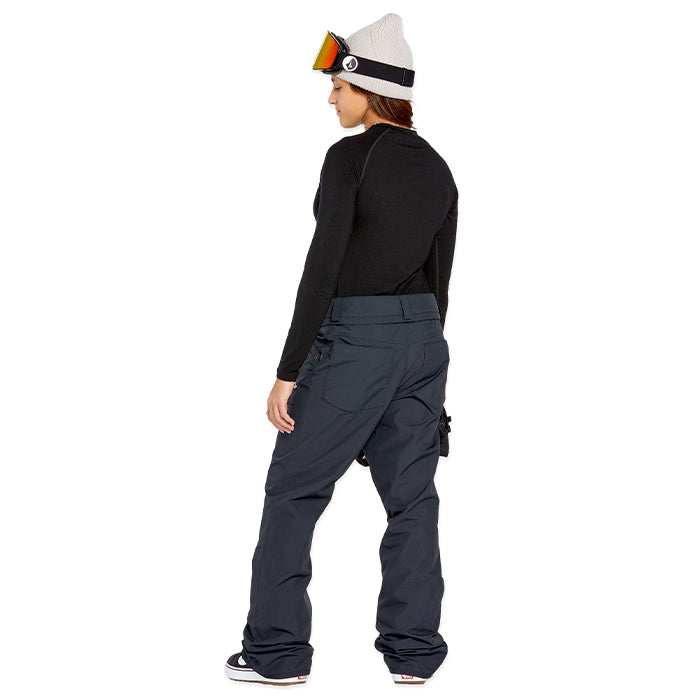 ボルコム スノーボード ウェア パンツ VOLCOM WOMENS HALLEN PANTS Black レディース 24-25 日本正規品