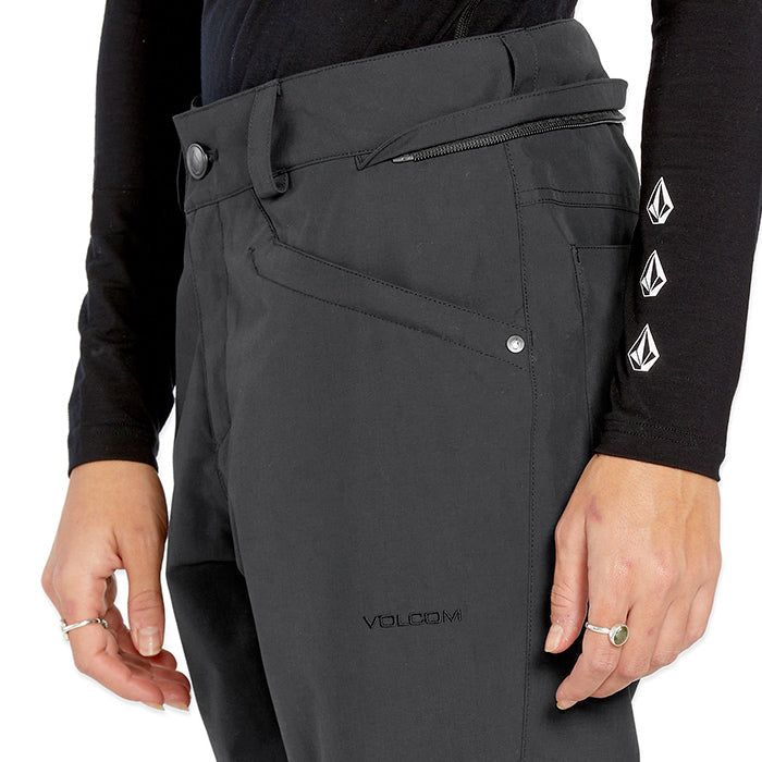 ボルコム スノーボード ウェア パンツ VOLCOM WOMENS HALLEN PANTS Black レディース 24-25 日本正規品