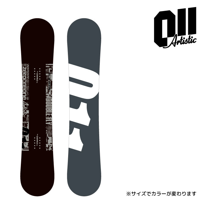 011Artistic ゼロワンワン DOUBLE FLY 24-25 スノーボード