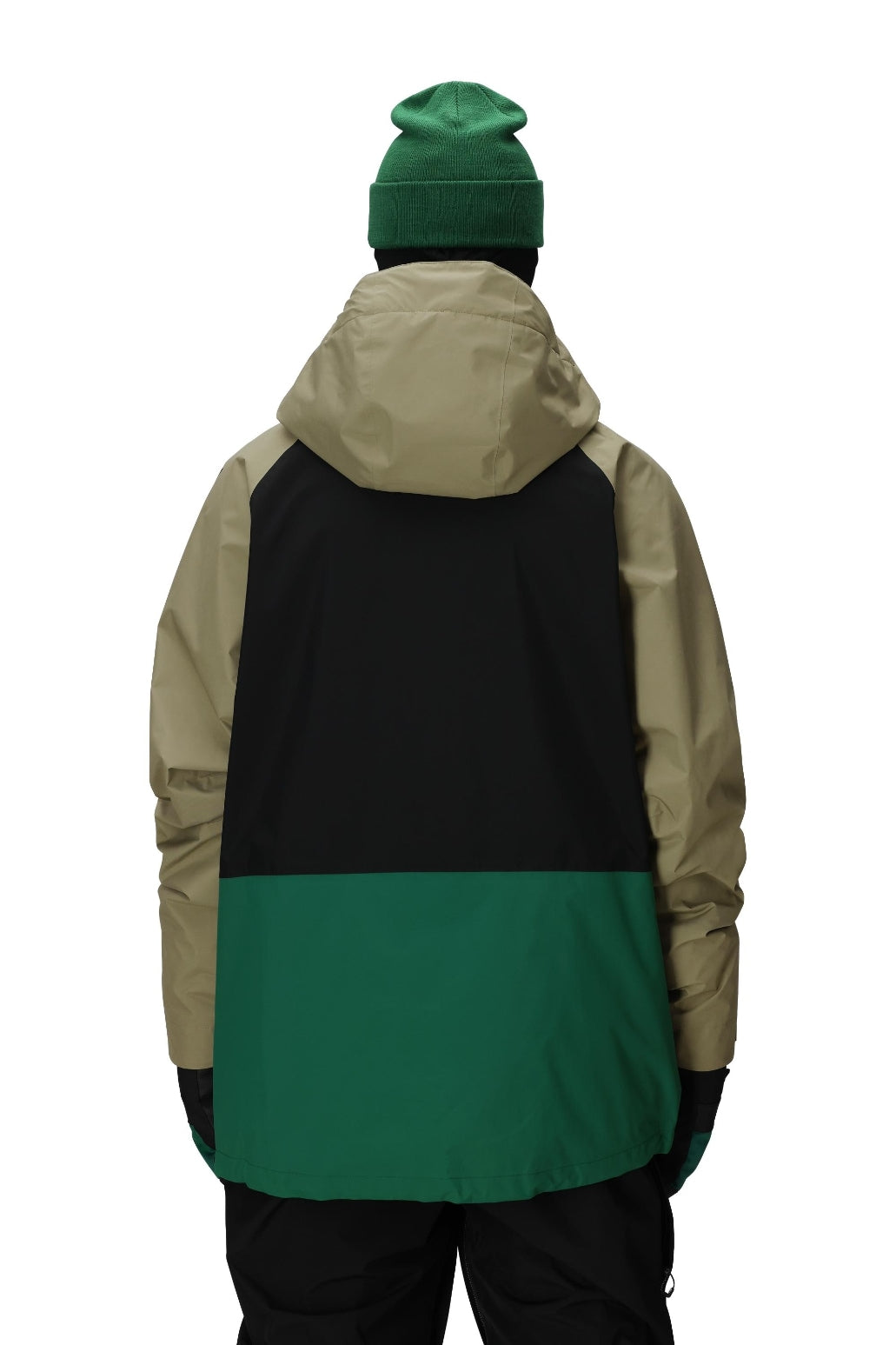 686 ロクハチロク MENS GORE-TEX CORE SHELL JACKET SAGE COLORBLOCK 25-26 スノーボード ウェア