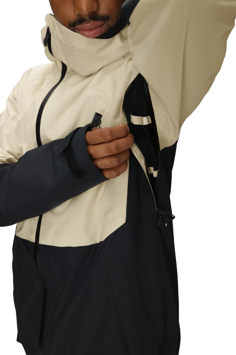 686 ロクハチロク MENS HYDRA THERMAGRAPH JACKET LIMESTONE COLORBLOCK 25-26 スノーボード ウェア
