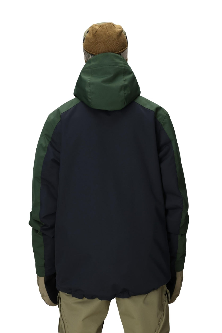 686 ロクハチロク MENS NIGHTLINE INSULATED JACKET NAVY COLORBLOCK 25-26 スノーボード ウェア