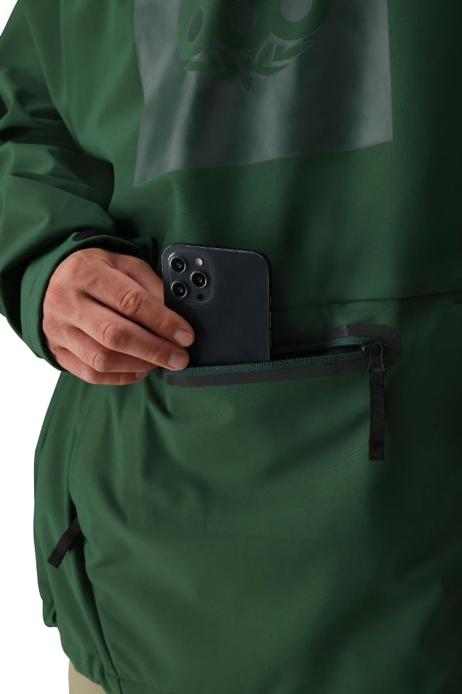 686 ロクハチロク Men's Waterproof Hoody MOSS GREEN 25-26 スノーボード ウェア