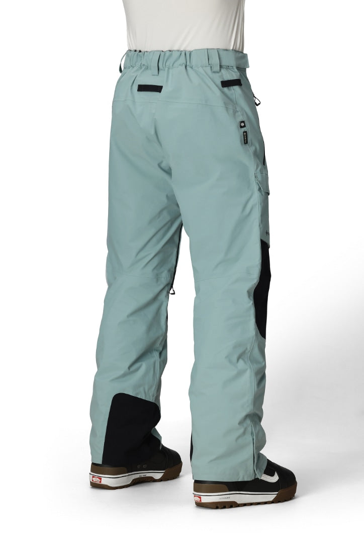 686 ロクハチロク MENS GORE-TEX DISPATCH SHELL PANT DUSTY MARINE COLORBLOCK 25-26 スノーボード ウェア