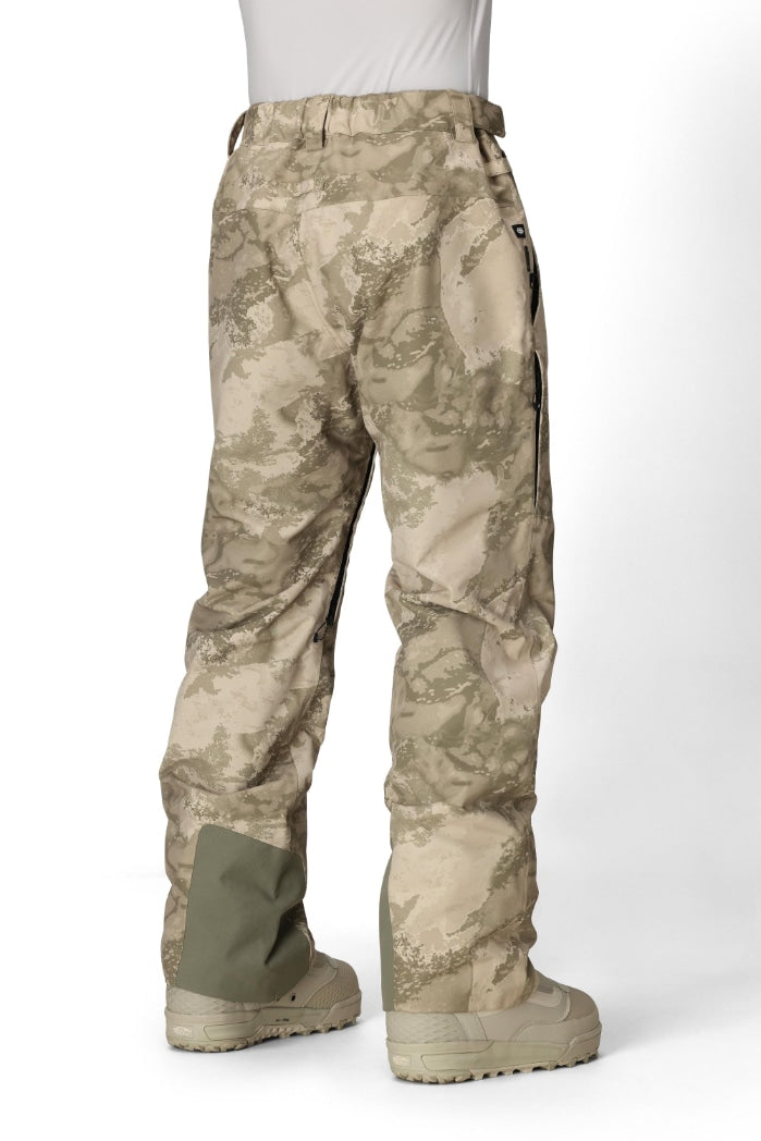 686 ロクハチロク MENS GORE-TEX CORE SHELL PANT LIMESTONE HEMISPHERE PRINT 25-26 スノーボード ウェア