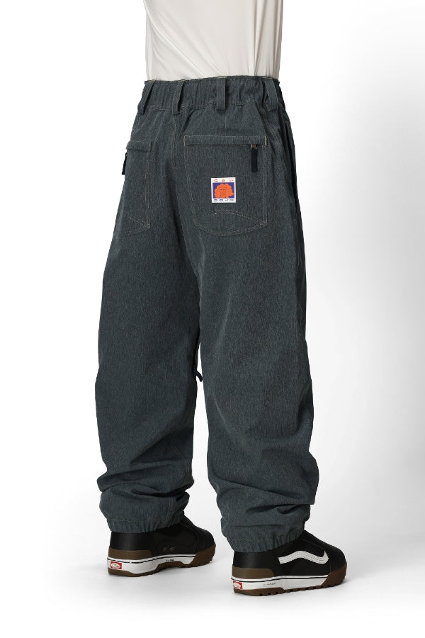 686 ロクハチロク MENS DOJO SHELL PANT NAVY DENIM 25-26 スノーボード ウェア
