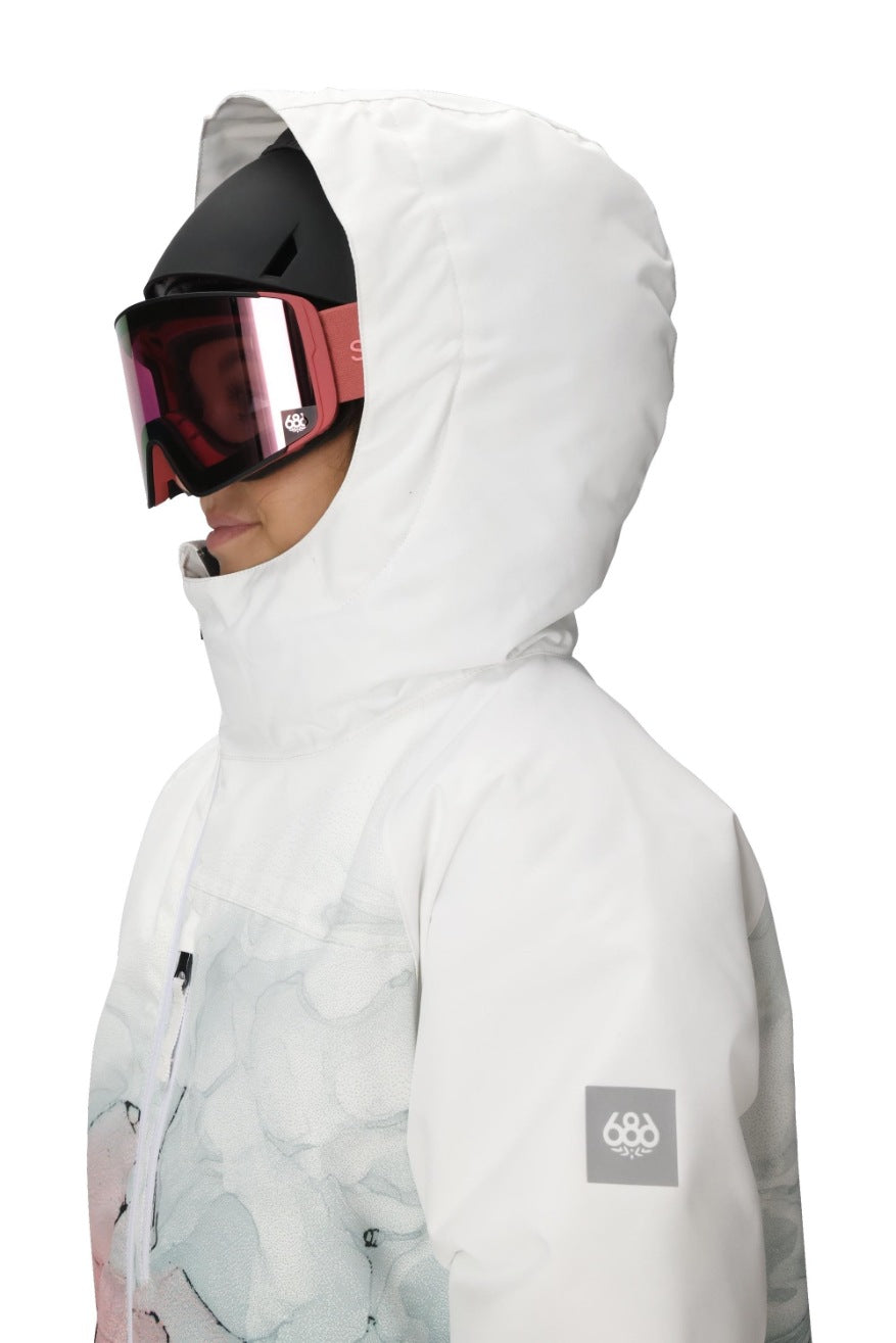 686 ロクハチロク Girls' Hydra Insulated Jacket GERANIUM PINK CLOUDBREAK 25-26 スノーボード ウェア