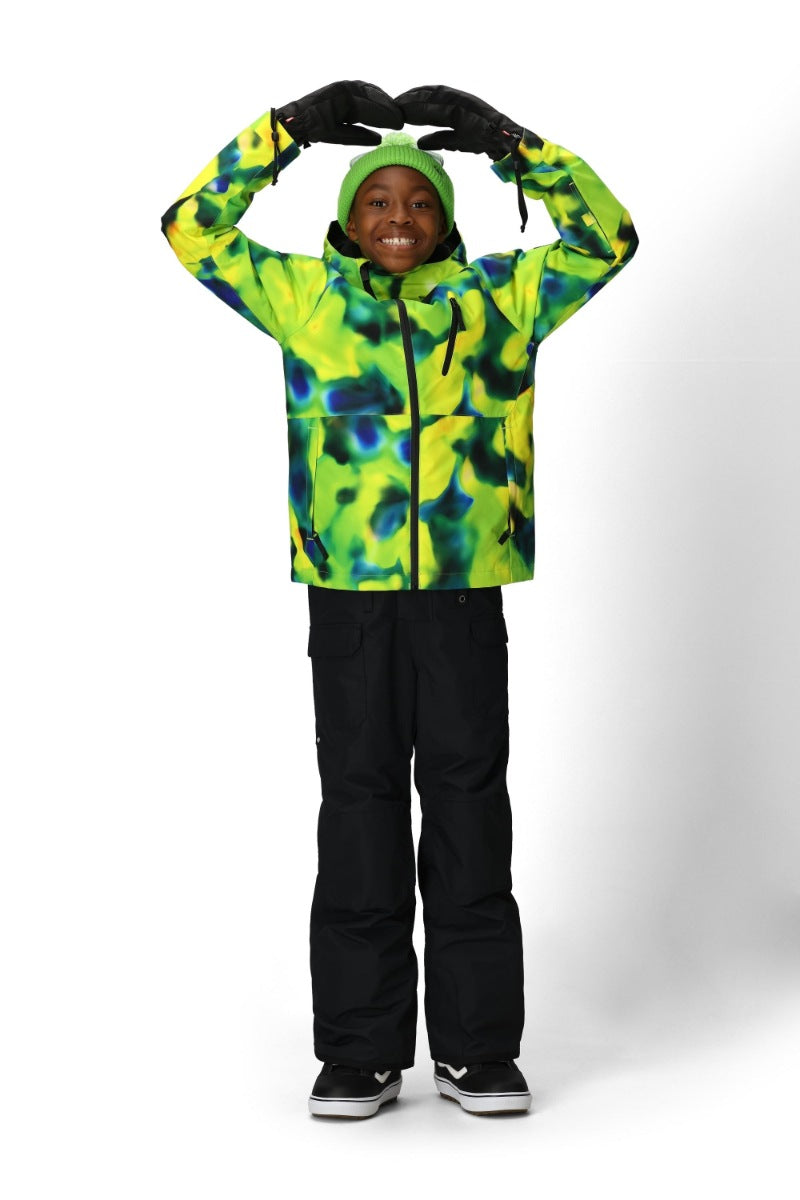 686 ロクハチロク Boys' Frontier Insulated Bib BLACK 25-26 スノーボード ウェア