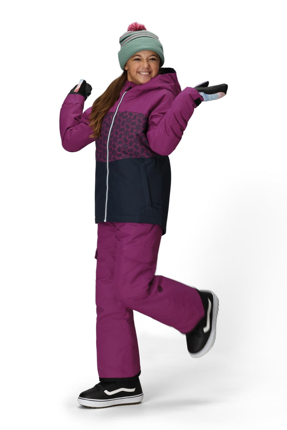 686 ロクハチロク Girls' Lola Insulated Pant VIOLET 25-26 スノーボード ウェア