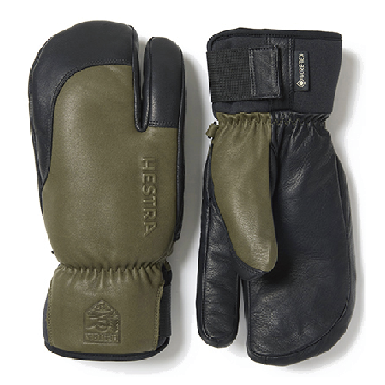 HESTRA グローブ ヘストラ Topo GTX 3-Finger Loden/Black 3004112 26-27 スノーボードグローブ 日本正規品