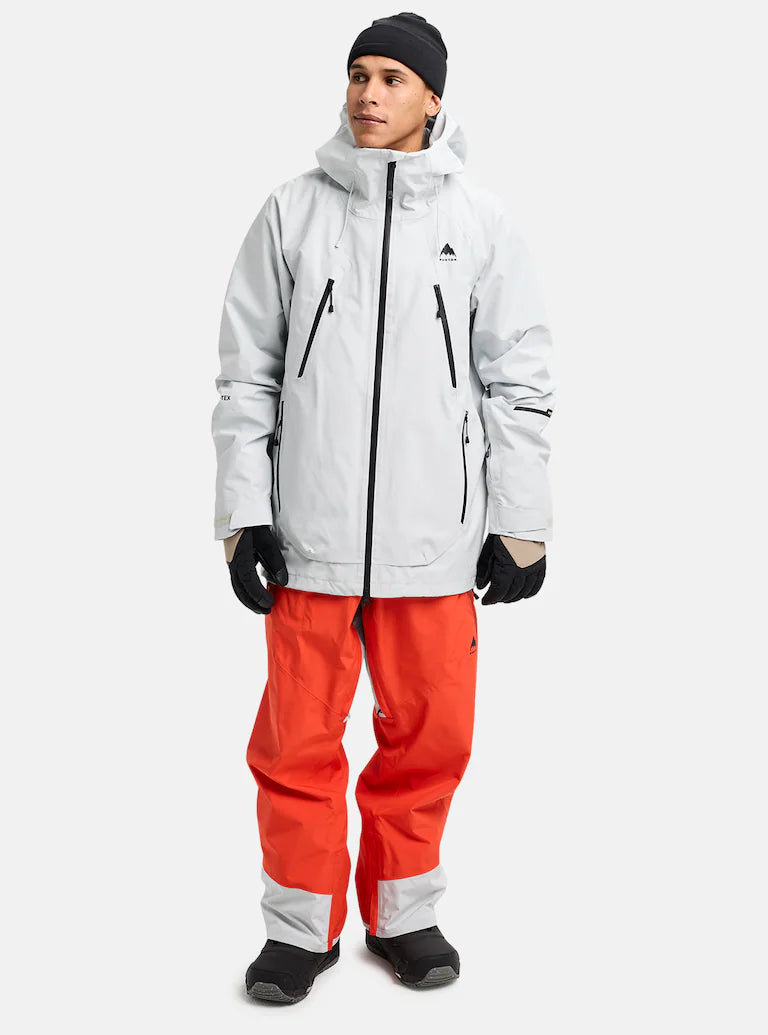 スノーボード ウェア バートン BURTON Reserve GORE-TEX 2L Jacket Gray Cloud 25-26 送料無料 日本正規品 予約商品 店頭受け取り可能