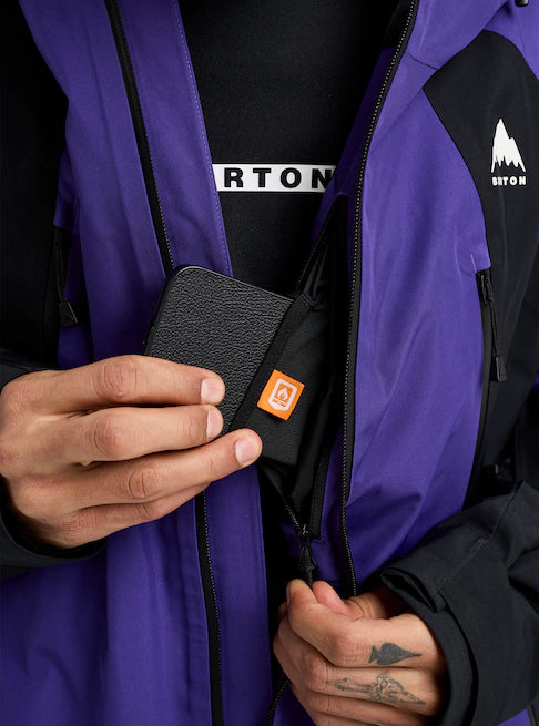 スノーボード ウェア バートン BURTON Reserve GORE-TEX 2L Jacket Prism Violet / True Black 25-26 送料無料 日本正規品 予約商品 店頭受け取り可能