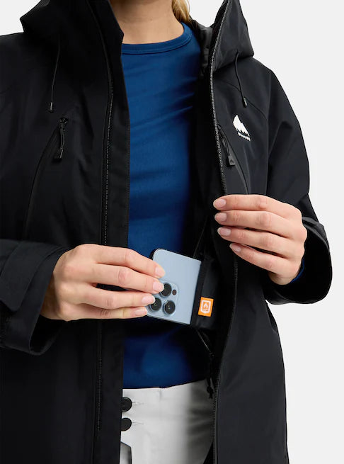 スノーボード ウェア バートン BURTON W Reserve GORE-TEX 2L Jacket True Black 25-26 送料無料 日本正規品