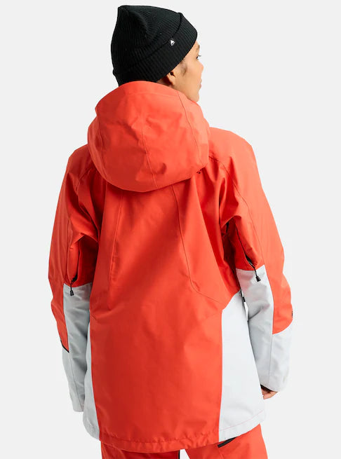 スノーボード ウェア バートン BURTON W Reserve GORE-TEX 2L Jacket Fiesta Red / Gray Cloud 25-26 送料無料 日本正規品
