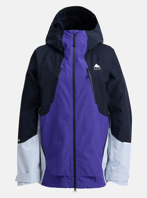 スノーボード ウェア バートン BURTON W Reserve GORE-TEX 2L Jacket Prism Violet / True Black / Gray Cloud 25-26 送料無料 日本正規品