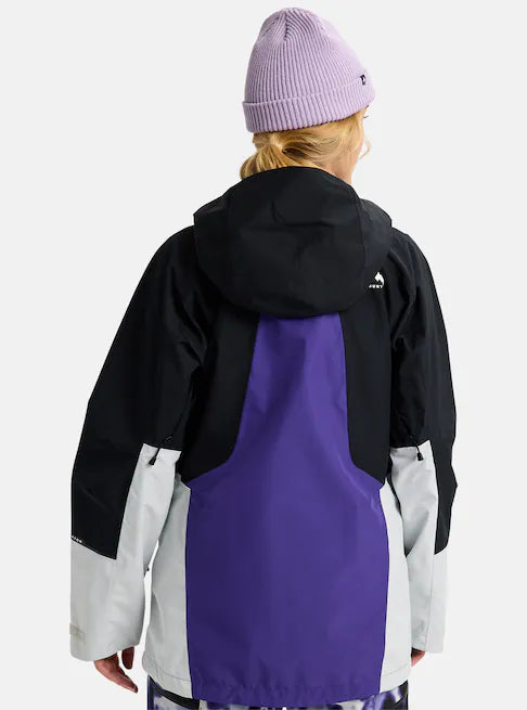 スノーボード ウェア バートン BURTON W Reserve GORE-TEX 2L Jacket Prism Violet / True Black / Gray Cloud 25-26 送料無料 日本正規品