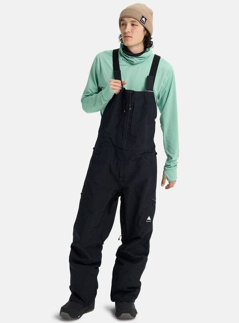 スノーボード ウェア バートン BURTON Reserve GORE-TEX 2L Bibs True Black 25-26 送料無料 日本正規品 予約商品 店頭受け取り可能