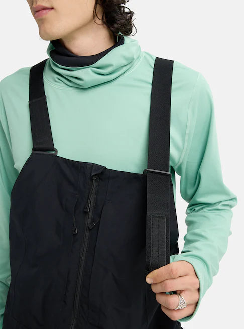 スノーボード ウェア バートン BURTON Reserve GORE-TEX 2L Bibs True Black 25-26 送料無料 日本正規品 予約商品 店頭受け取り可能