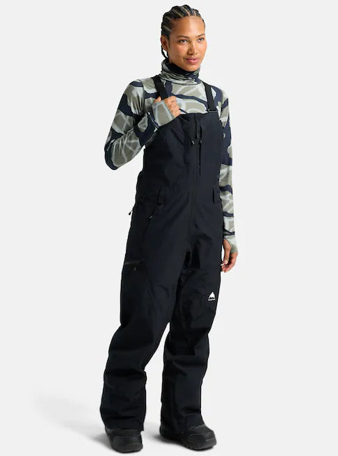 スノーボード ウェア バートン BURTON W Reserve GORE-TEX 2L Bibs True Black 25-26 送料無料 日本正規品
