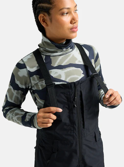 スノーボード ウェア バートン BURTON W Reserve GORE-TEX 2L Bibs True Black 25-26 送料無料 日本正規品