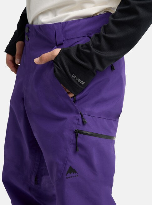 スノーボード ウェア バートン BURTON Reserve GORE-TEX 2L Pants Prism Violet 25-26 送料無料 日本正規品 予約商品 店頭受け取り可能