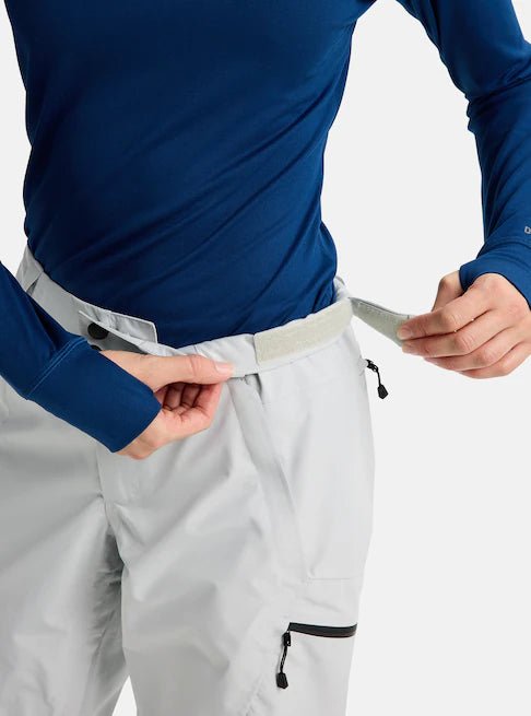 スノーボード ウェア バートン BURTON W Reserve GORE-TEX 2L Pants Gray Cloud 25-26 送料無料 日本正規品