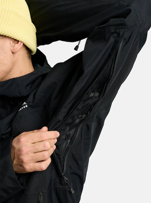 スノーボード ウェア バートン BURTON Reserve 2L Jacket True Black 25-26 送料無料 日本正規品 予約商品 店頭受け取り可能