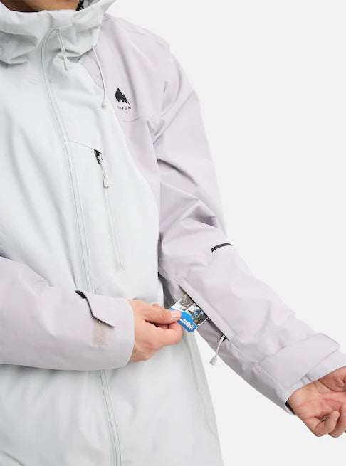 スノーボード ウェア バートン BURTON Reserve 2L Jacket Gray Cloud / Washed Lavender 25-26 送料無料 日本正規品 予約商品 店頭受け取り可能