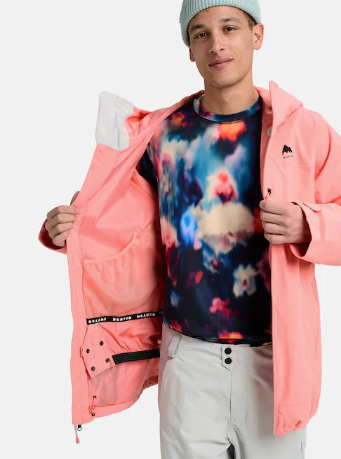 スノーボード ウェア バートン BURTON Reserve 2L Jacket Sunrise Coral 25-26 送料無料 日本正規品 予約商品 店頭受け取り可能