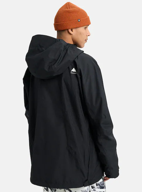 スノーボード ウェア バートン BURTON Reserve 2L Relaxed Anorak True Black 25-26 送料無料 日本正規品 予約商品 店頭受け取り可能