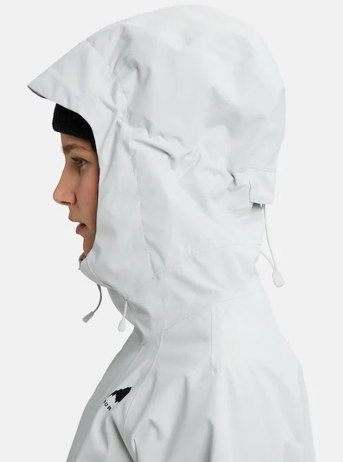 スノーボード ウェア バートン BURTON W Reserve 2L Relaxed Anorak Gray Cloud 25-26 送料無料 日本正規品 予約商品 店頭受け取り可能