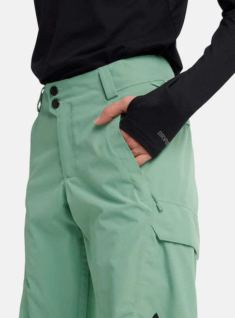 スノーボード ウェア バートン BURTON W Reserve 2L Pants Soft Sage 25-26 送料無料 日本正規品 予約商品 店頭受け取り可能