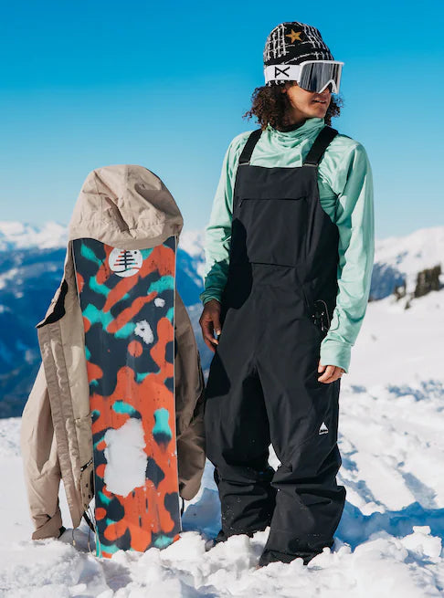 スノーボード ウェア バートン BURTON Reserve 2L Stretch Bibs True Black 25-26 送料無料 日本正規品 予約商品 店頭受け取り可能