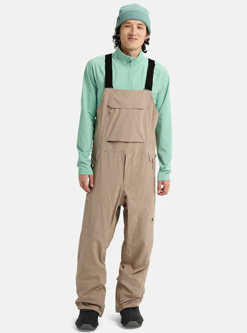 スノーボード ウェア バートン BURTON Reserve 2L Stretch Bibs Summit Taupe 25-26 送料無料 日本正規品 予約商品 店頭受け取り可能