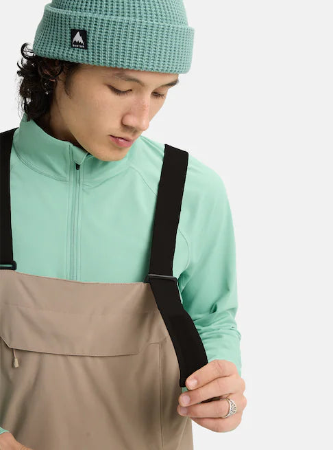 スノーボード ウェア バートン BURTON Reserve 2L Stretch Bibs Summit Taupe 25-26 送料無料 日本正規品 予約商品 店頭受け取り可能