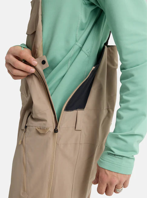 スノーボード ウェア バートン BURTON Reserve 2L Stretch Bibs Summit Taupe 25-26 送料無料 日本正規品 予約商品 店頭受け取り可能