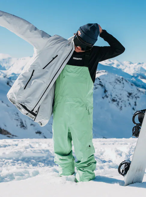 スノーボード ウェア バートン BURTON Reserve 2L Stretch Bibs Soft Sage 25-26 送料無料 日本正規品 予約商品 店頭受け取り可能