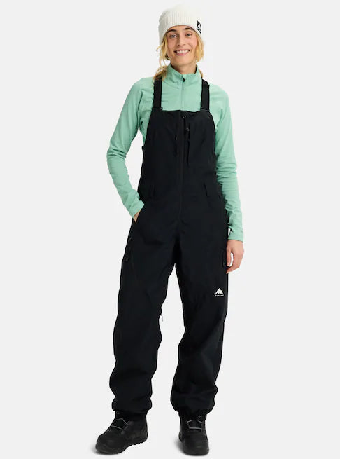 スノーボード ウェア バートン BURTON W Reserve 2L Bib Pants True Black 25-26 送料無料 日本正規品 予約商品 店頭受け取り可能