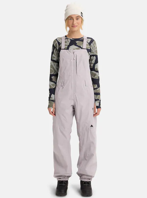 スノーボード ウェア バートン BURTON W Reserve 2L Bib Pants Washed Lavender 25-26 送料無料 日本正規品 予約商品 店頭受け取り可能