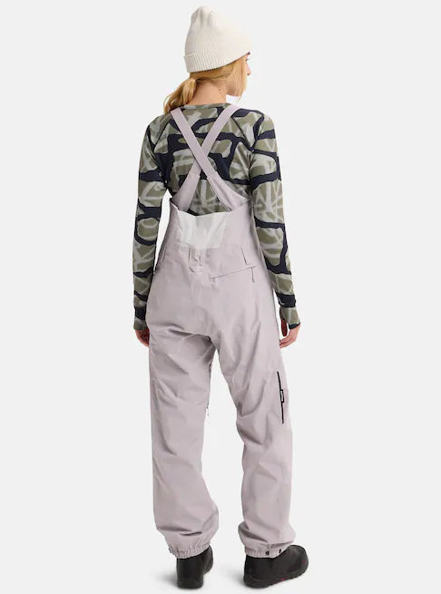 スノーボード ウェア バートン BURTON W Reserve 2L Bib Pants Washed Lavender 25-26 送料無料 日本正規品 予約商品 店頭受け取り可能