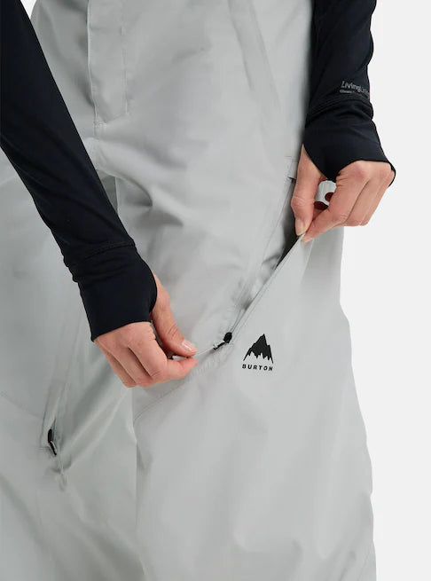 スノーボード ウェア バートン BURTON W Reserve 2L Relaxed Pants Gray Cloud 25-26 送料無料 日本正規品 予約商品 店頭受け取り可能