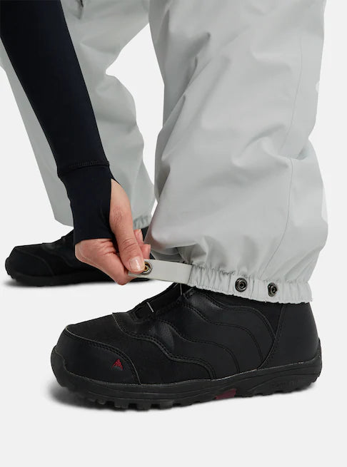 スノーボード ウェア バートン BURTON W Reserve 2L Relaxed Pants Gray Cloud 25-26 送料無料 日本正規品 予約商品 店頭受け取り可能