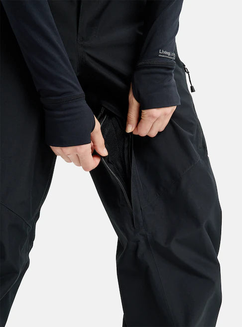 スノーボード ウェア バートン BURTON W Reserve 2L Relaxed Pants True Black 25-26 送料無料 日本正規品