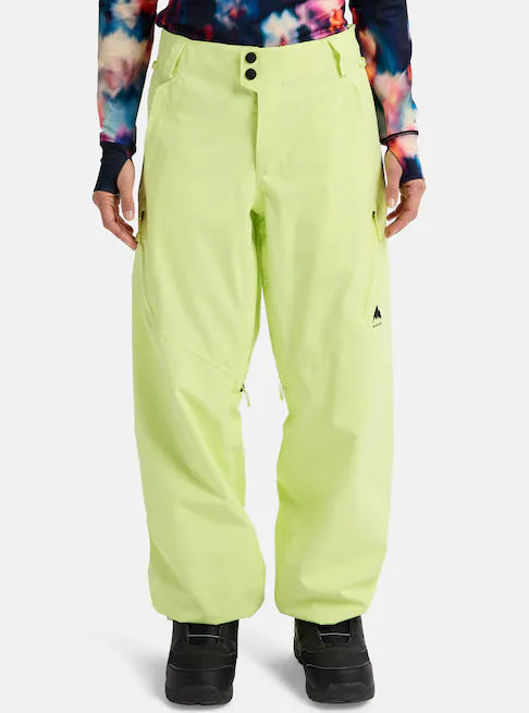 スノーボード ウェア バートン BURTON W Reserve 2L Relaxed Pants Glow Yellow Green 25-26 送料無料 日本正規品 予約商品 店頭受け取り可能
