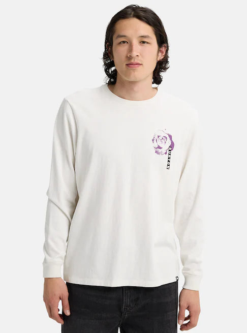 スノーボード ウェア バートン BURTON Heavyweight PJ Artist Long Sleeve Shirt Stout White 25-26 送料無料 日本正規品 予約商品 店頭受け取り可能