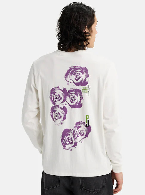スノーボード ウェア バートン BURTON Heavyweight PJ Artist Long Sleeve Shirt Stout White 25-26 送料無料 日本正規品 予約商品 店頭受け取り可能