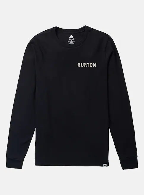 スノーボード ウェア バートン BURTON Heavyweight Photo Long Sleeve T-Shirt True Black 25-26 送料無料 日本正規品 予約商品 店頭受け取り可能