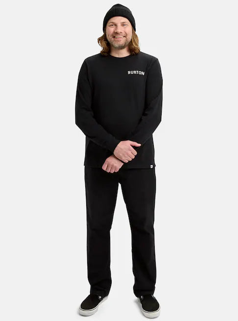 スノーボード ウェア バートン BURTON Heavyweight Photo Long Sleeve T-Shirt True Black 25-26 送料無料 日本正規品 予約商品 店頭受け取り可能